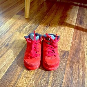 Jordan suede 5’s for babies